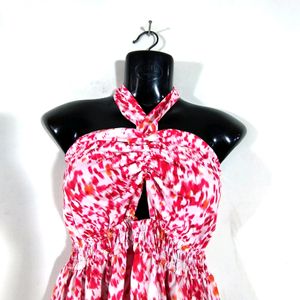 Multi Printed Dress (Women's)