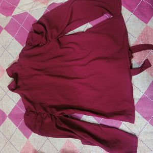 Maroon Shirt