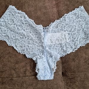 Light Blue Lacy Lingerie