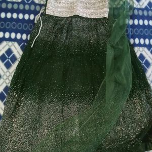 Georgette Lehanga Choli With Dupatta