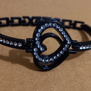 🔥🆕️ Heart Bracelet With White Stones