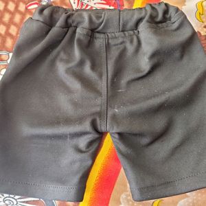 Boys Black Short