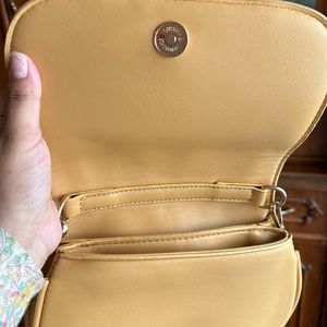 Mustard Yellow Sling Bag