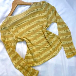 Y2k Knitted Pullover Top