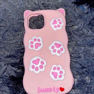 2 Cute Barbie And Kitty Phone Case For Iphone 13