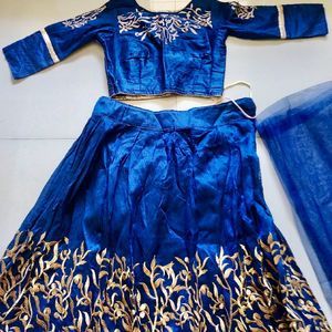 Lehenga Choli Set(blue)💙