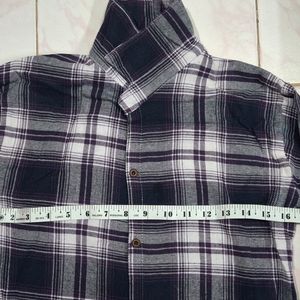 Purple Checks Shirt For Women