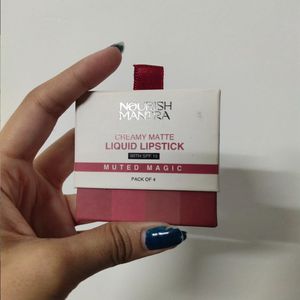 Nourish Mantra’s Muted Magic Matte Liquid Lipstick