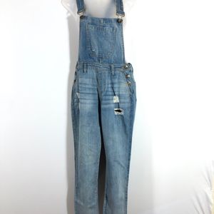 Blue Ripped Dungaree (Women’s)