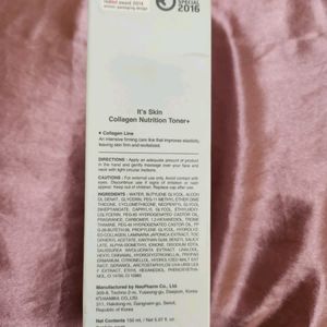 Korean Skin Care Collagen Toner