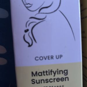 Foxtale Mattifying Sunscreen With Moisturiser