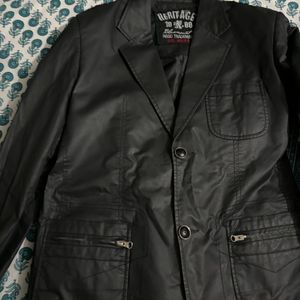 Black Mens Leather Jacket