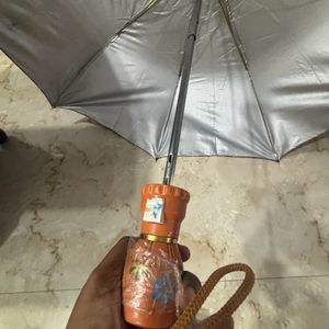 Brand New Umbrella For Sale Golden N Black