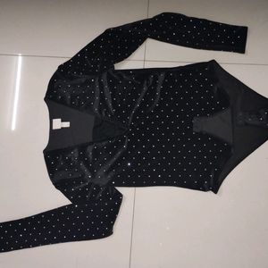 h&M Black Body Suit