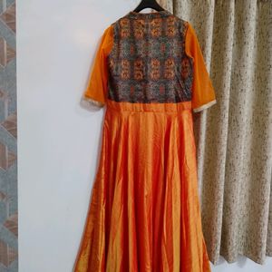 Pure Silk Designer Gown