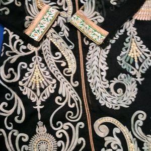 Black Pakistani Style Kurti