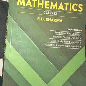 Rd Sharma McQ Book