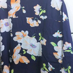 Trendyzone's Floral Oversized Shirt