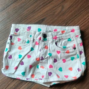 Combo - 3 Pairs Of Shorts And 1 Mini Skirt