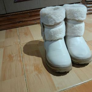 Off-white Boots For 4 To 6 Years