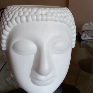 Buddha Head Plastic Pot.