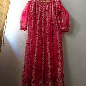 Sheer Long Kurti