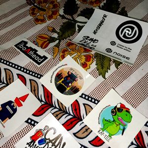 Bhoot And Noise Combo Stickers