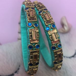 🎀Silk Thread Bangles Fixed Price 🎀