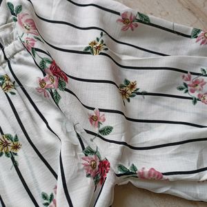 Flower Print Women Tops