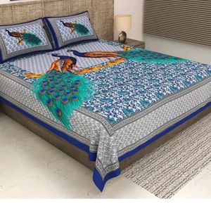 Jaipuri Cotton Double Bedsheet