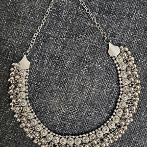 Silver Coloured Necklace