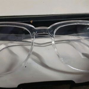 Wayfarer Transparent Glasses For Men And Women 👓No Scratch