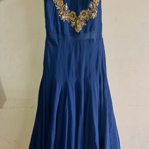 Navy Blue Fancy Dress