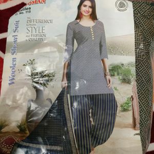 Woolen shawl kurta