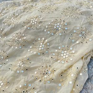 Mirror Embroidery Fabric