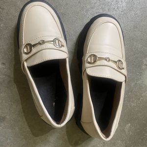 Shoetopia Beige Loafers