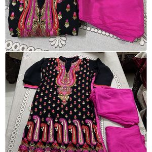 Kurta Pant And Dupatta 3 Peice