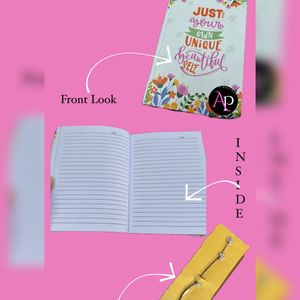 Floral Inspirational Journal Diary (book)