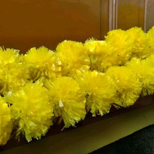 Marigold Artificial Flowers Lat Yellow