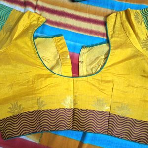 Lotus Woven Saree