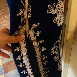 Velvet Kashmiri Gown