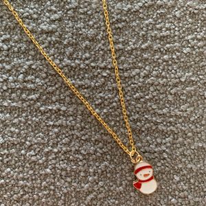 Christmas Snowman ⛄️ Neckpiece