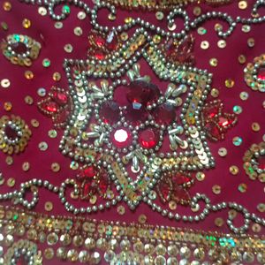 Georgeous Maroon Anarkali