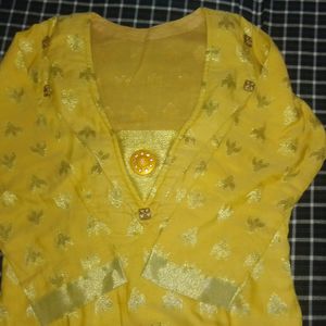 Yellow Kurta