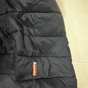 Original Superdry Sleeveless Jacket With Hood