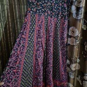 Jaipuri /Rajasthani Print Gown Dress🌷🌸