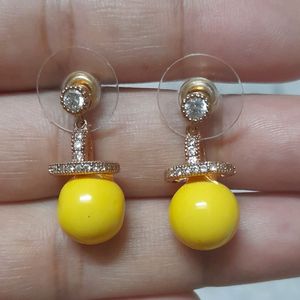 Pop Yellow Earrings