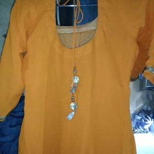 Orange Formal Kurti