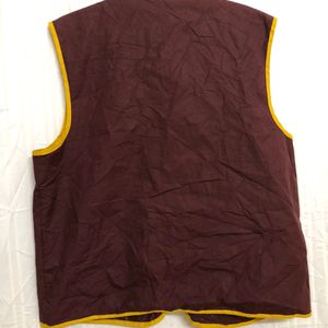 Maroon Waistcoat