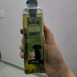 Unused Neem Dog Shampoo